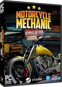 Motorcycle Mechanic Simulator 2021 - Box - 3D Image