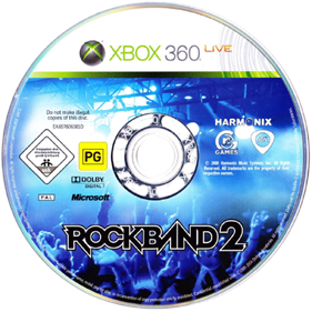 Rock Band 2 - Disc Image