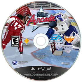3 on 3 NHL Arcade - Fanart - Disc Image
