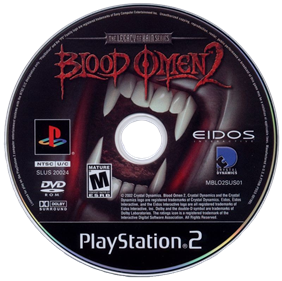The Legacy of Kain: Blood Omen 2 - Disc Image