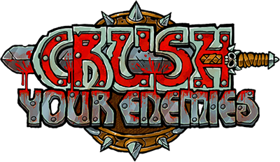 Crush Your Enemies - Clear Logo Image
