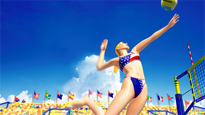 Beach Spikers: Virtua Beach Volleyball - Fanart - Background Image