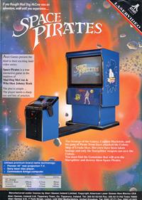 Space Pirates - Advertisement Flyer - Front Image