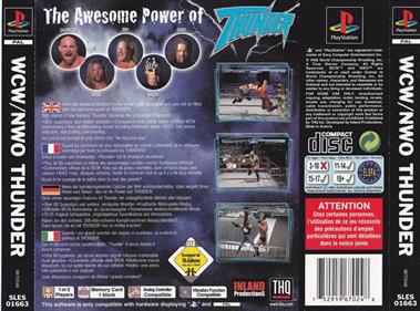 WCW/NWO Thunder - Box - Back Image