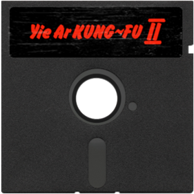 Yie Ar Kung Fu II - Fanart - Disc Image