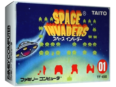 Space Invaders - Box - 3D Image