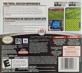 FIFA Soccer 06 - Box - Back Image