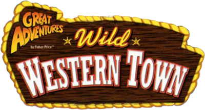 Great Adventures by Fisher-Price: Wild Western Town - Clear Logo Image