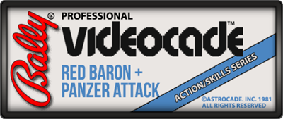 Red Baron / Panzer Attack - Clear Logo Image
