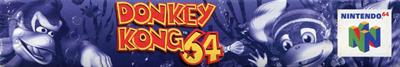 Donkey Kong 64 - Box - Spine Image