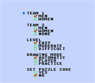 Win, Lose or Draw - Screenshot - Game Select Image