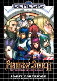 Phantasy Star II Text Adventure Volume 8: Shilka's Adventure - Fanart - Box - Front