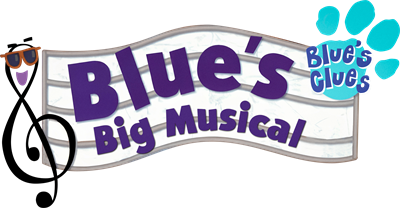 Blue's Clues: Blue's Big Musical - Clear Logo Image