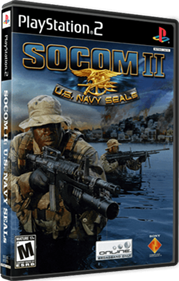SOCOM II: U.S. Navy SEALs - Box - 3D Image