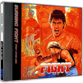 Burning Fight - Box - 3D Image