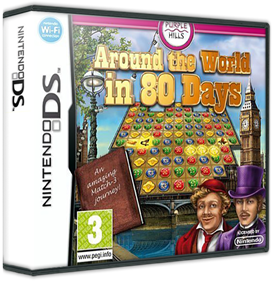 Around the World in 80 Days - Box - 3D Image
