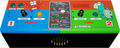 Mario Bros. - Arcade - Control Panel Image