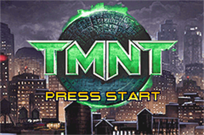TMNT - Screenshot - Game Title Image