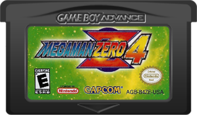 Mega Man Zero 4 - Cart - Front Image