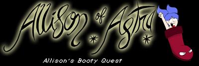 Allison of Astra: Allison's Booty Quest - Banner Image