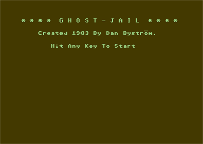 Ghost-Jail - Screenshot - Game Title Image