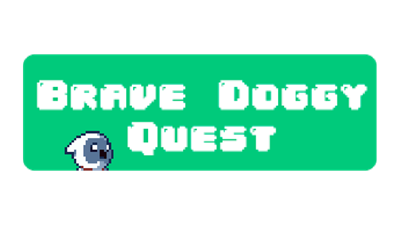 Brave Doggy Quest - Clear Logo Image