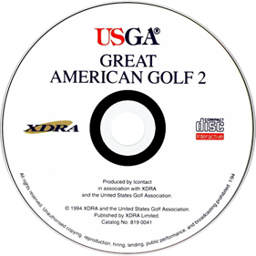 USGA Presents Great American Golf 2 - Disc Image