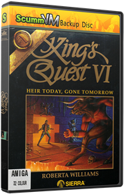 King's Quest VI: Heir Today, Gone Tomorrow - Box - 3D Image