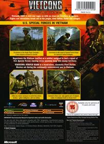 Vietcong: Purple Haze - Box - Back Image