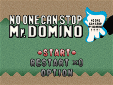 No One Can Stop Mr. Domino - Screenshot - Game Title Image