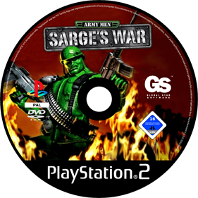 Army Men: Sarge's War - Fanart - Disc Image