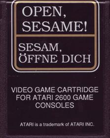 Open Sesame - Cart - Front Image
