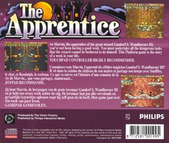 The Apprentice - Box - Back Image