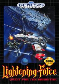 Lightening Force: Quest for the Darkstar - Box - Front Image