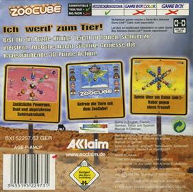 ZooCube - Box - Back Image