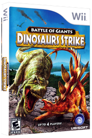Battle of Giants: Dinosaurs Strike - Box - 3D Image
