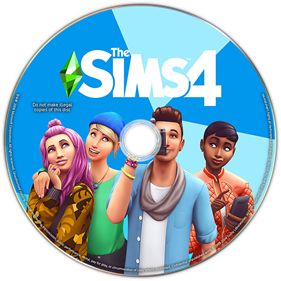 The Sims 4 - Fanart - Disc Image