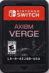Axiom Verge - Cart - Front Image