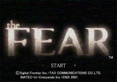 The Fear - Screenshot - Game Title Image