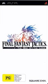 Final Fantasy Tactics: The War of the Lions - Box - Front Image