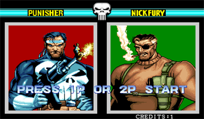 The Punisher - Screenshot - Game Select Image