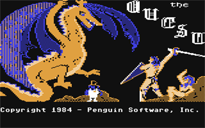 The Quest (Penguin Software) - Screenshot - Game Title Image