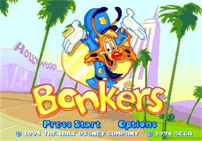 Disney's Bonkers - Screenshot - Game Title Image