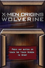 X-Men Origins: Wolverine - Screenshot - Game Title Image