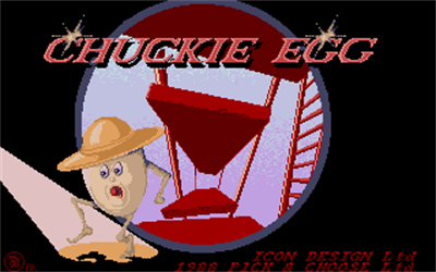 Chuckie Egg - Screenshot - Game Title Image