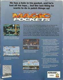 Magic Pockets - Box - Back Image