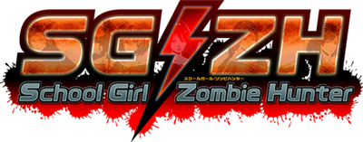 SGZH School Girl Zombie Hunter - Clear Logo Image