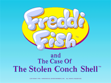 Freddi Fish 3: The Case of the Stolen Conch Shell - Screenshot - Game Title Image