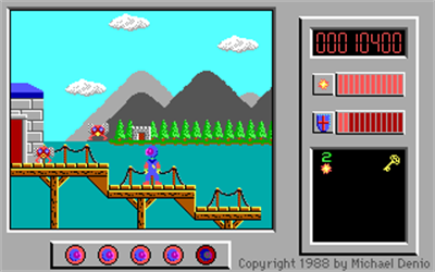 The Adventures of Captain Comic - Screenshot - Gameplay Image