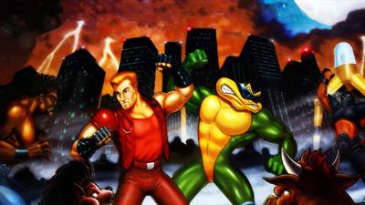 Battletoads / Double Dragon - Fanart - Background Image